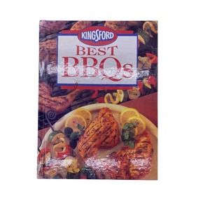 KINGSFORD BEST BBQS BRAND HARDCOVER COOKBOOK